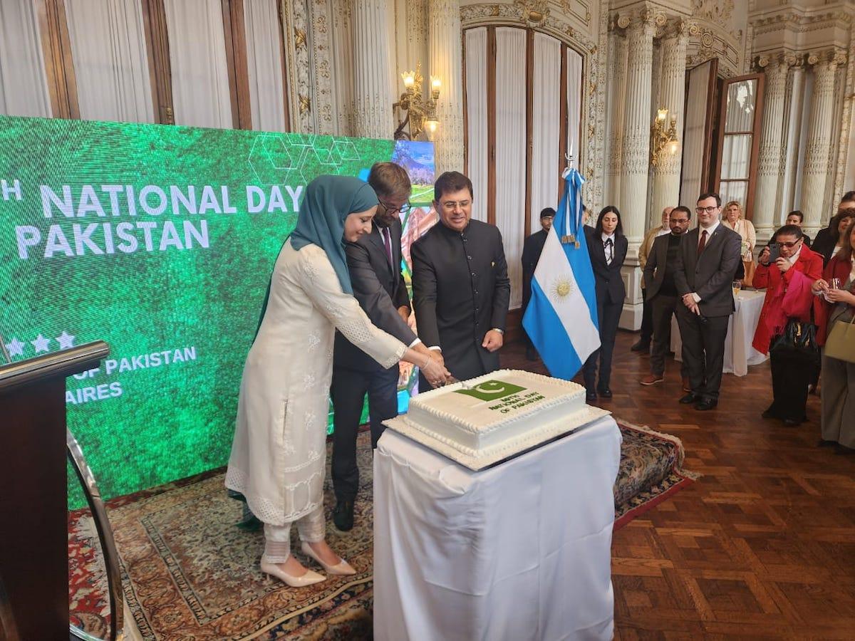 Celebración del 86° Día Nacional de Pakistán
