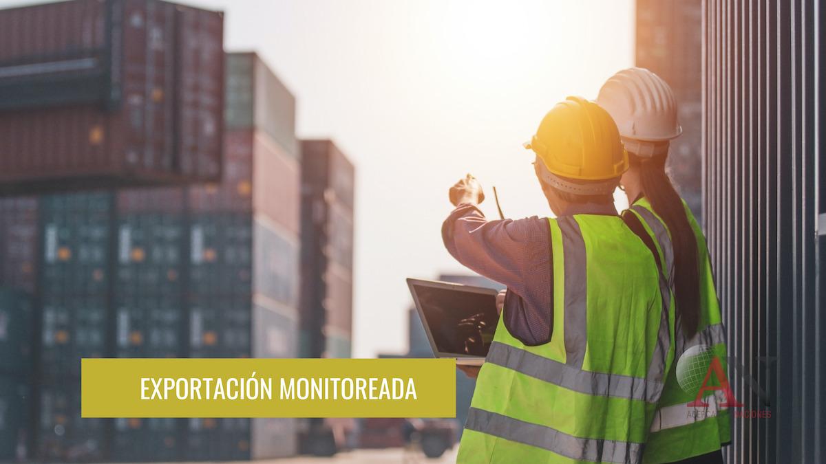 Exportación monitoreada en planta
