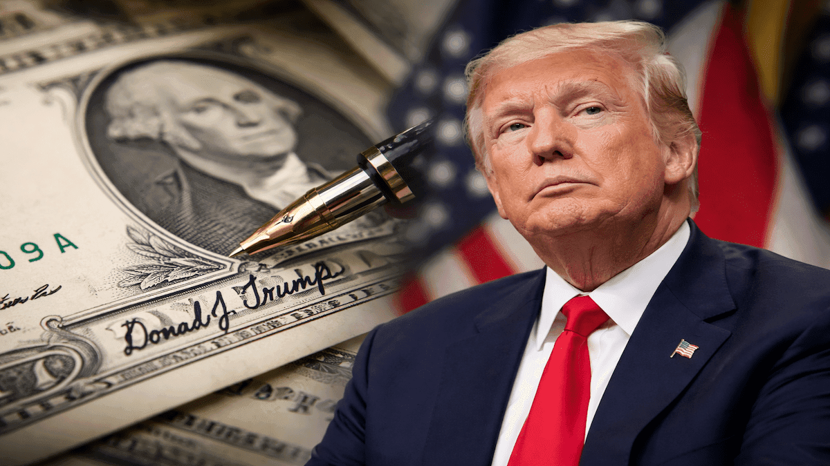 La firma de Trump en los dólares: por qué este gesto importa más allá de Estados Unidos